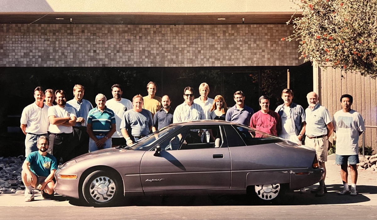 GM's 1990 'Impact' EV1 concept