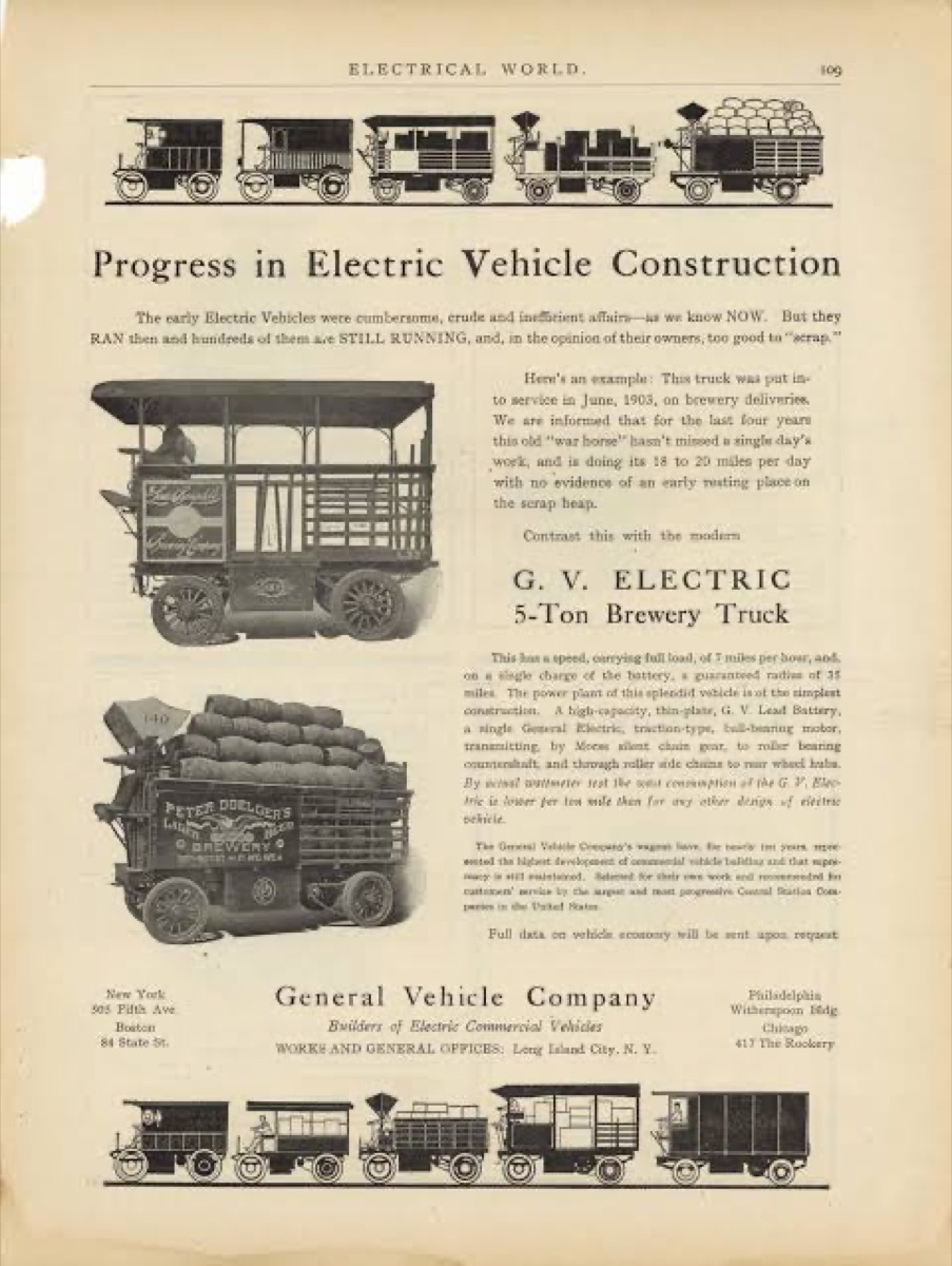A GeVeCo battery-swap service advertisement