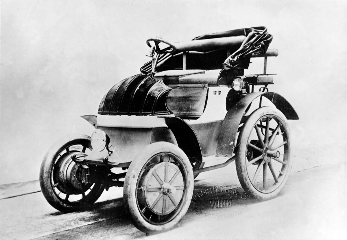 Ferdinand Porsche's first electric car
