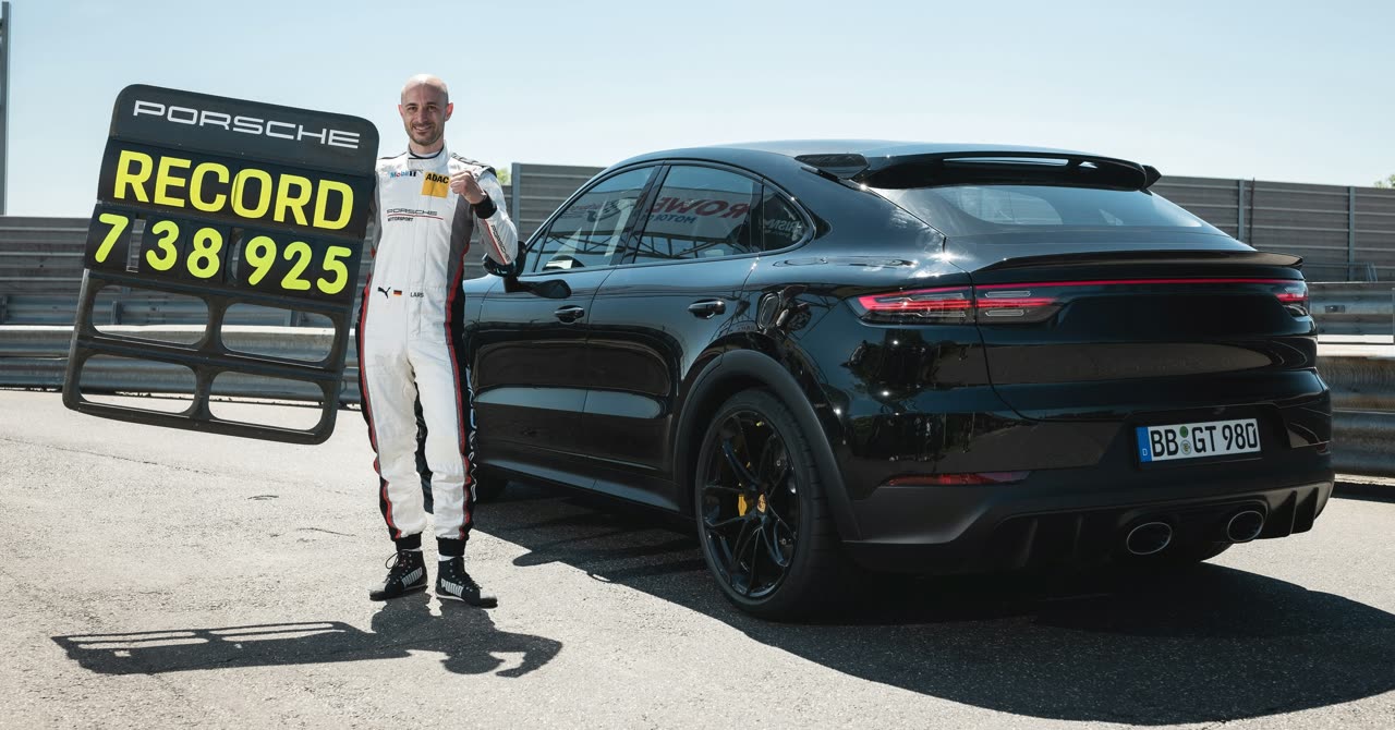 Porsche Cayenne Turbo GT at the Nürburgring