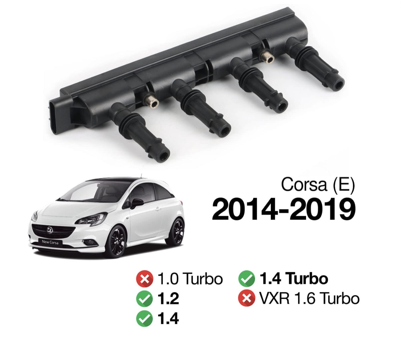 An ignition coil pack