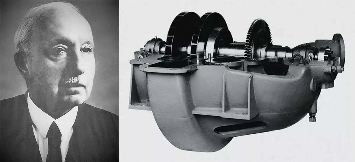 Alfred Büchi's turbocharger design