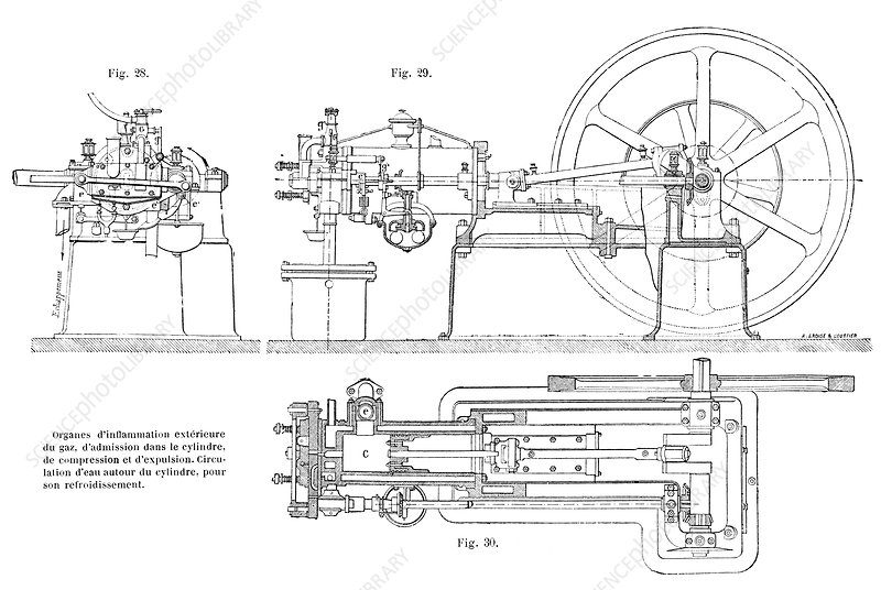 An early Otto-cycle engine