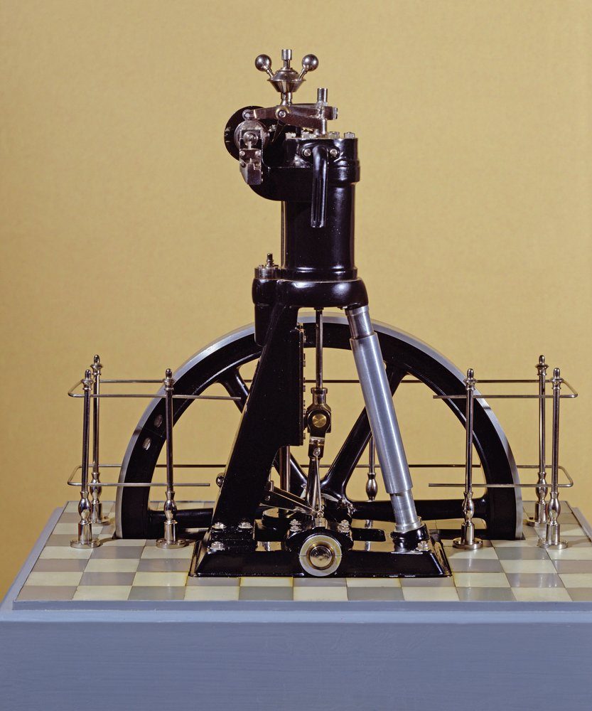 Rudolf Diesel's first engine prototype