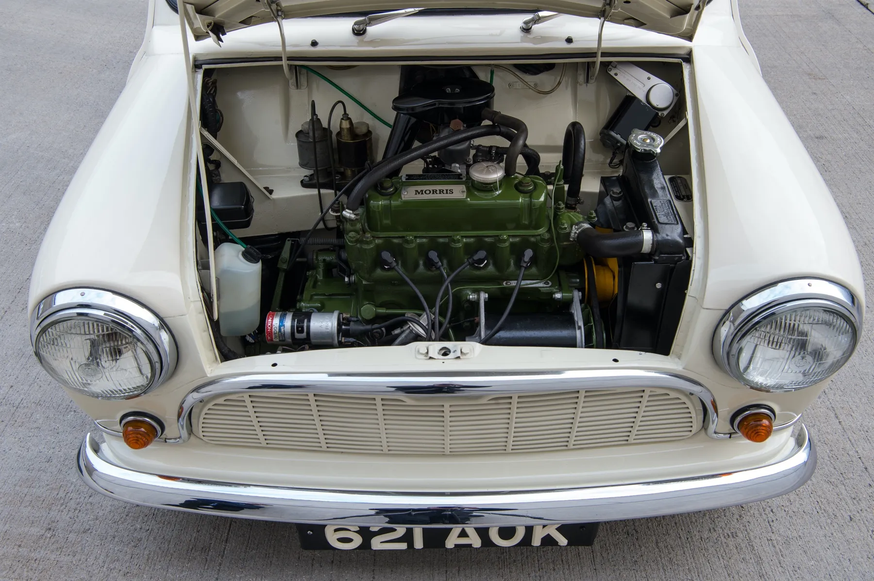 1959 Mini transversely mounted engine