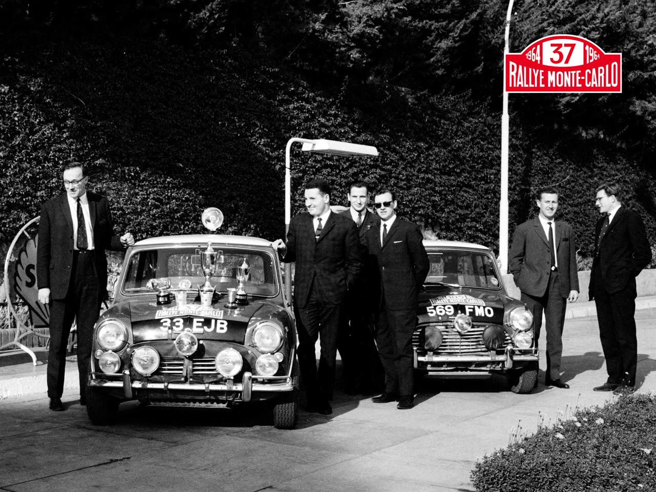 Mini Cooper S at the Monte Carlo Rally