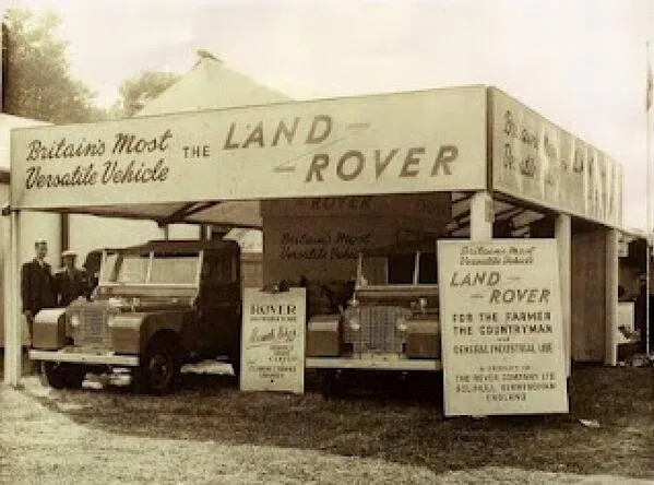 The Land Rover Series I at the 1948 Amsterdam Motor Show