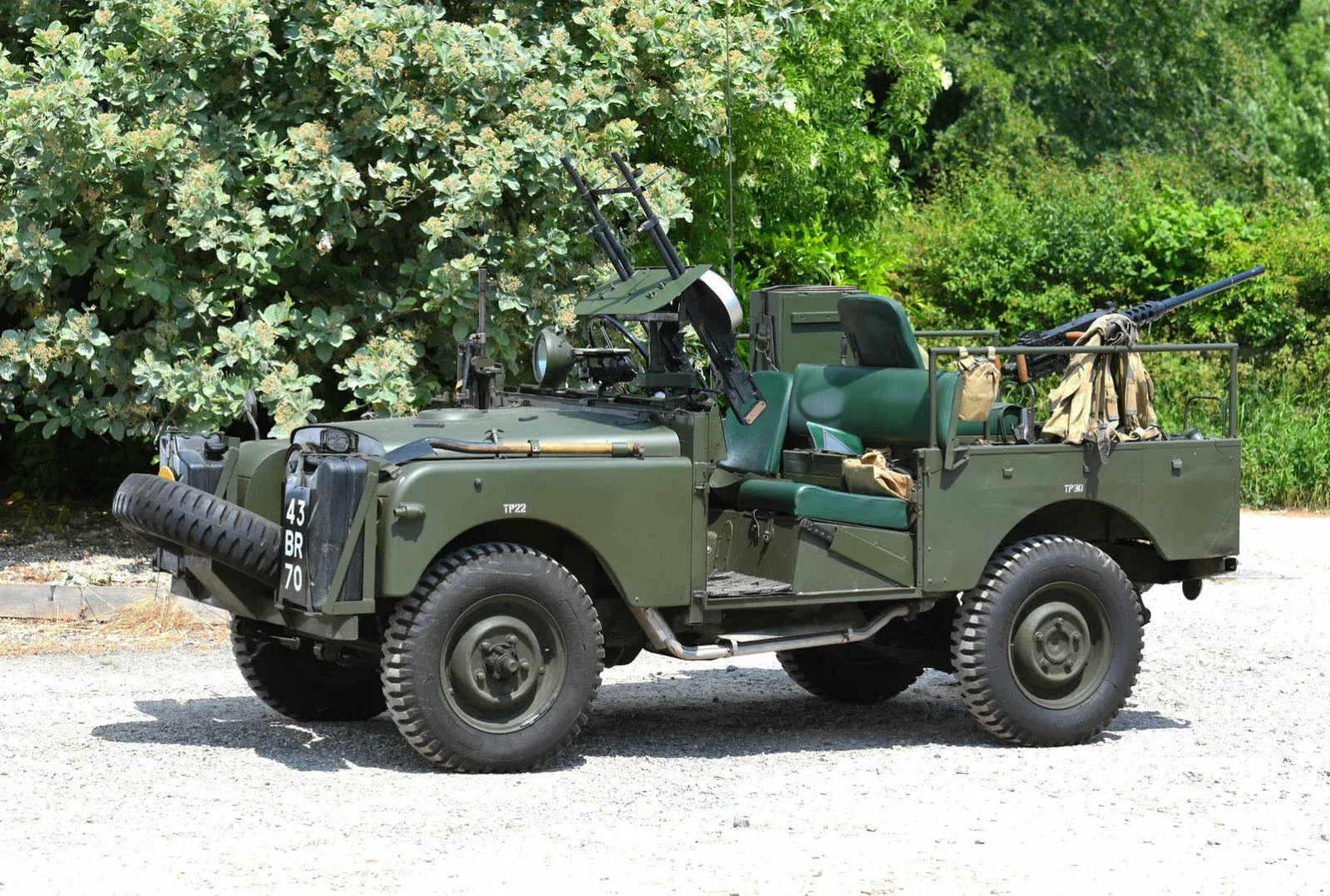 A military Land Rover Series I prototype