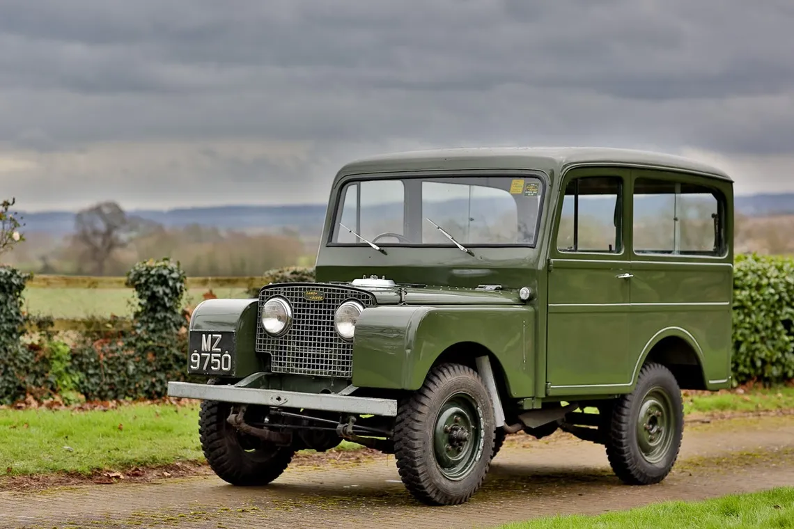 The Tickford-bodied Land Rover estate
