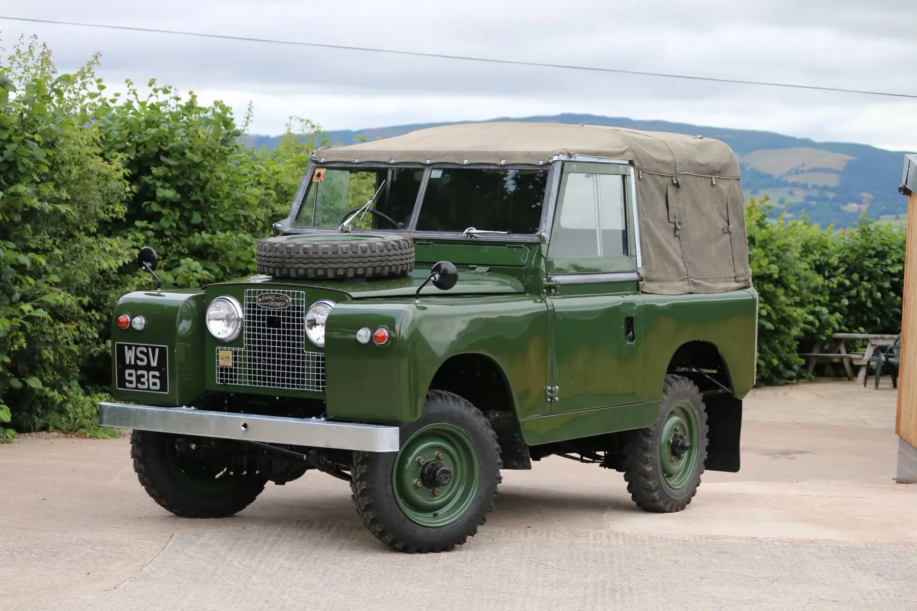 A Land Rover Series IIA, 1961